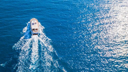 Boat in Open Water